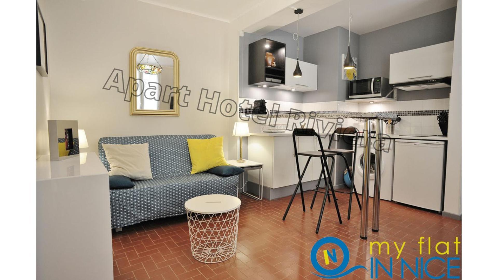 Aparthotel Riviera - Vincent 1 - Vieille Ville - Appartement Superieur 2 Pieces Ac نيس المظهر الخارجي الصورة